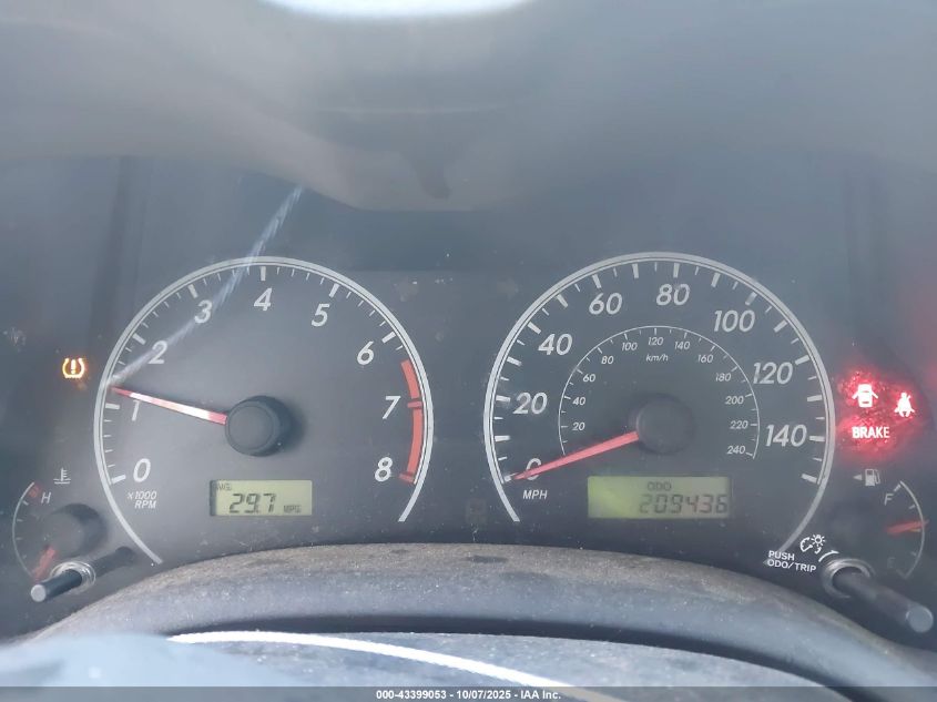 2010 Toyota Corolla VIN: 1NXBU4EEXAZ271971 Lot: 43399053