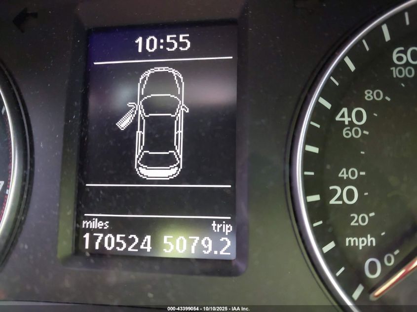 2012 Volkswagen Passat 2.5L Se VIN: 1VWBH7A3XCC032621 Lot: 43399054