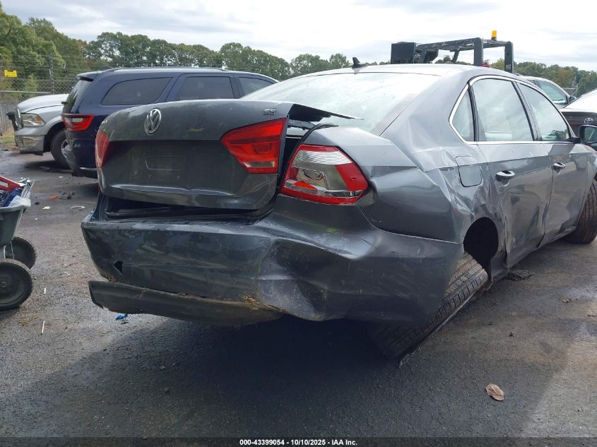 2012 Volkswagen Passat 2.5L Se VIN: 1VWBH7A3XCC032621 Lot: 43399054