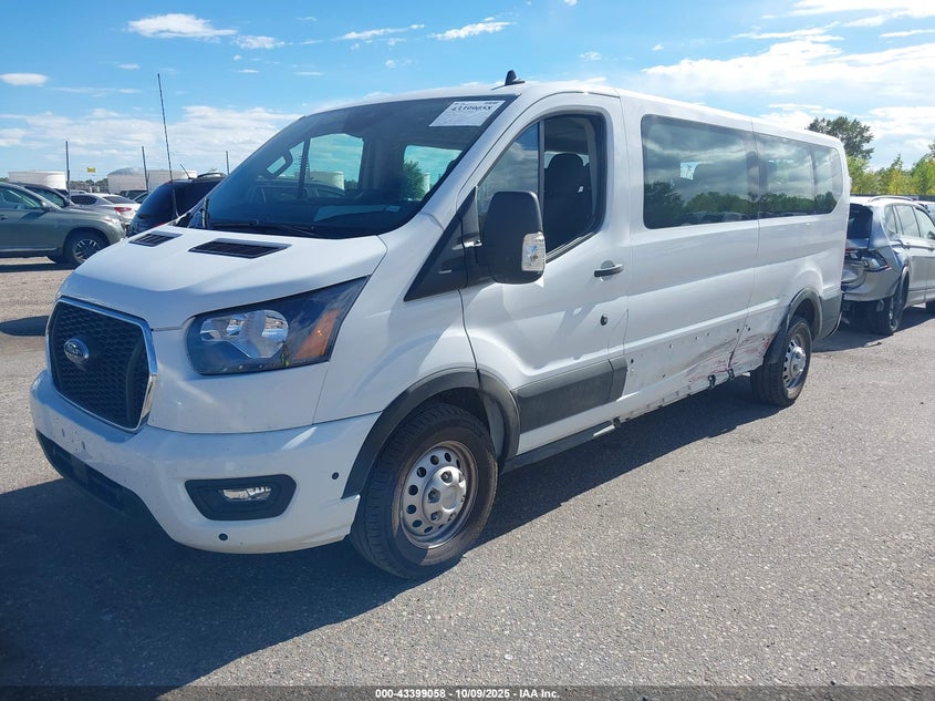 2025 FORD TRANSIT-350 PASSENGER VAN XLT 1FBAX9Y89SKA40295