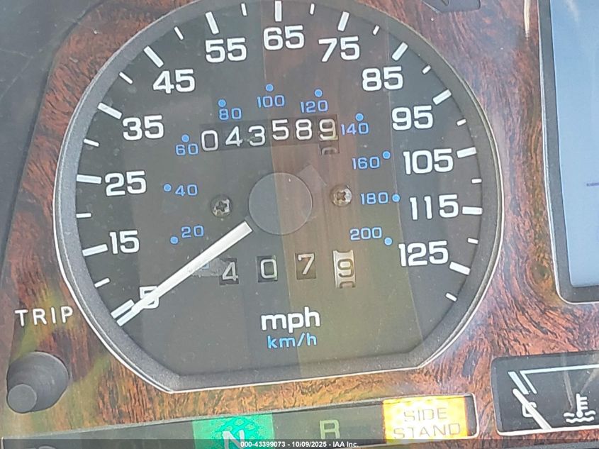 1995 Honda Gl1500 Se12 VIN: 1HFSC2237SA702984 Lot: 43399073