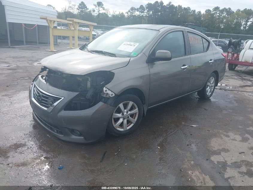 2013 Nissan Versa 1.6 Sl VIN: 3N1CN7AP8DL895655 Lot: 43399075