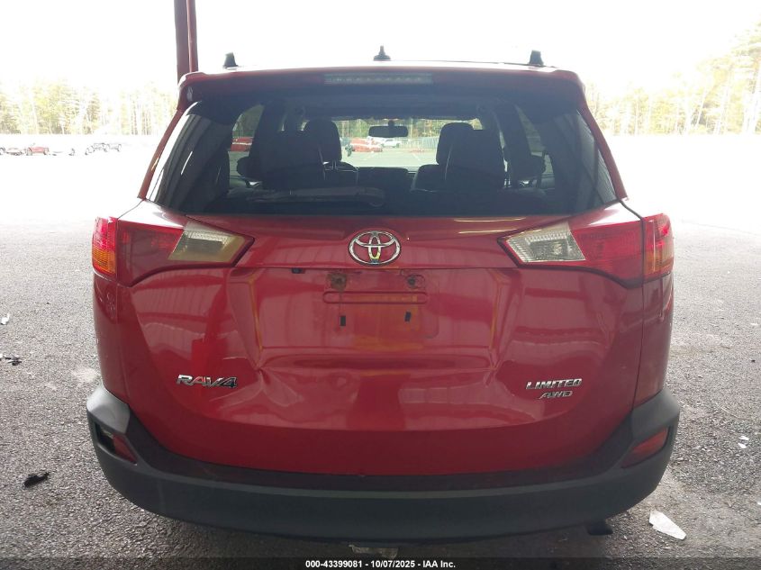 2013 Toyota Rav4 Limited VIN: 2T3DFREV2DW082372 Lot: 43399081