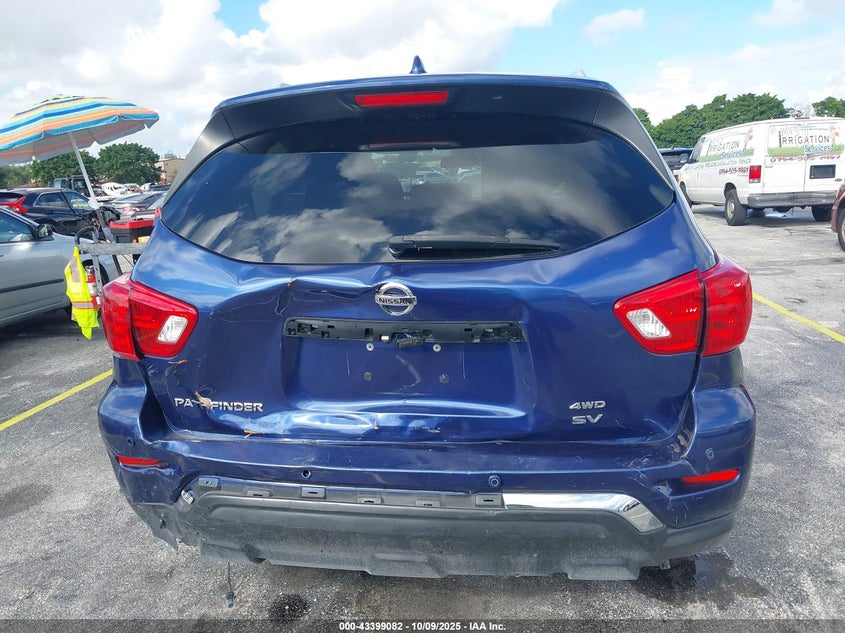 2020 NISSAN PATHFINDER SV 4WD 5N1DR2BMXLC597496