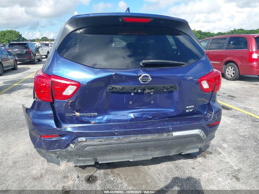 2020 NISSAN PATHFINDER SV 4WD 5N1DR2BMXLC597496