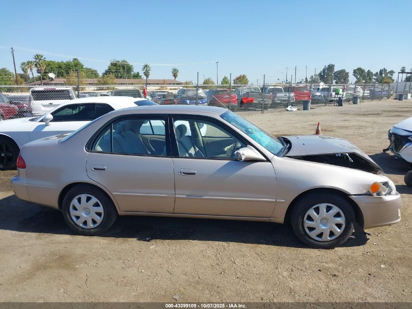2001 Toyota Corolla Le VIN: 1NXBR12E61Z533473 Lot: 43399109