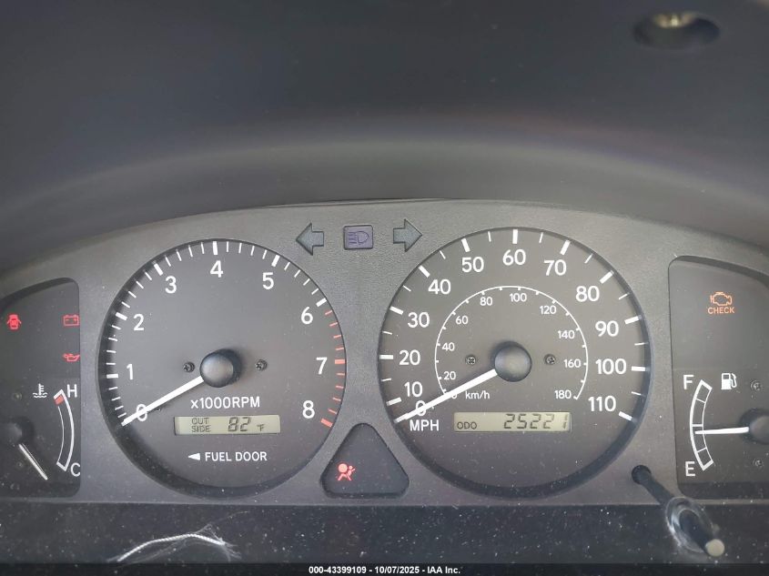 2001 Toyota Corolla Le VIN: 1NXBR12E61Z533473 Lot: 43399109