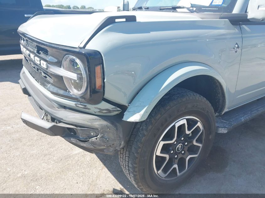 2024 Ford Bronco Outer Banks VIN: 1FMDE8BH7RLA88959 Lot: 43399122