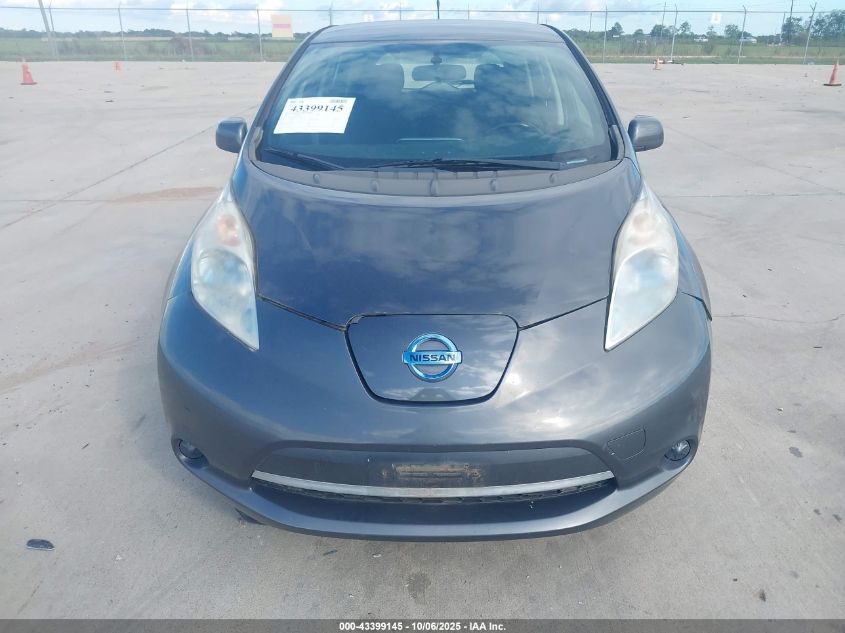 2013 Nissan Leaf S VIN: 1N4AZ0CP0DC400282 Lot: 43399145