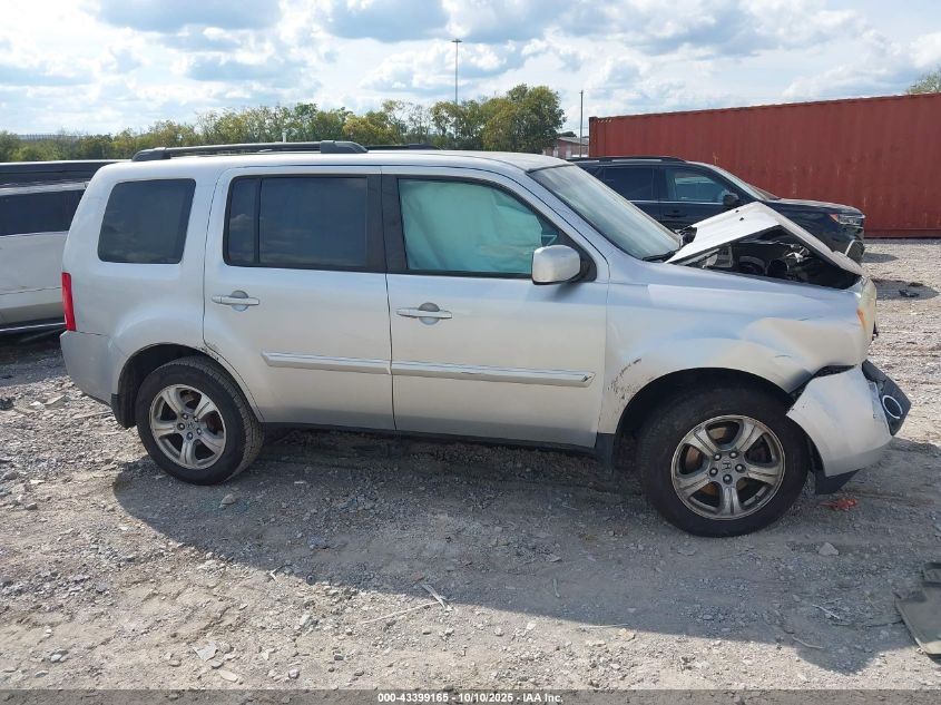2014 Honda Pilot Ex VIN: 5FNYF3H49EB022954 Lot: 43399165
