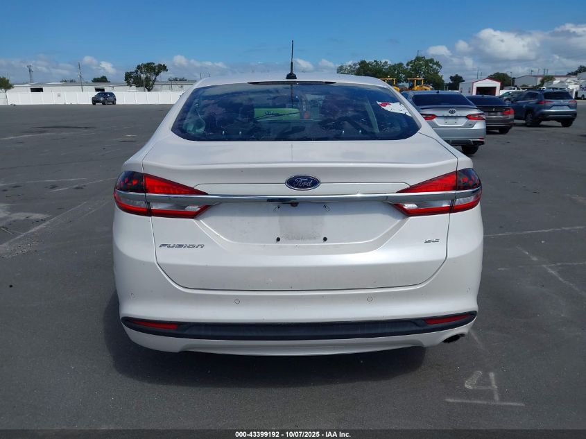 2017 Ford Fusion Se VIN: 3FA6P0H71HR106806 Lot: 43399192