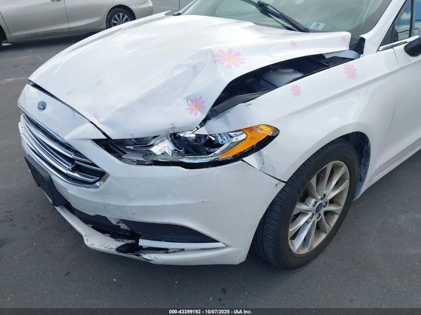 2017 Ford Fusion Se VIN: 3FA6P0H71HR106806 Lot: 43399192