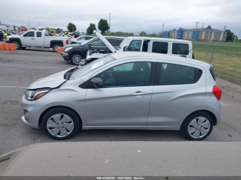 2021 Chevrolet Spark Fwd Ls Automatic VIN: KL8CB6SA1MC225878 Lot: 43399220