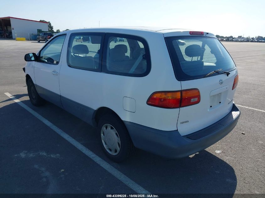 1998 Toyota Sienna Ce VIN: 4T3GF19C1WU078307 Lot: 43399228