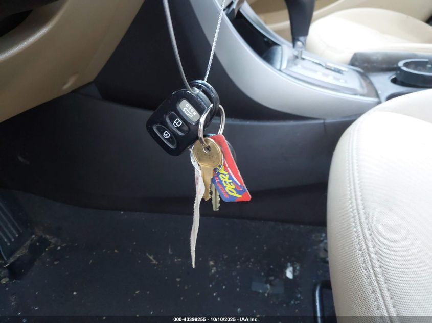 2013 Hyundai Elantra Gls VIN: 5NPDH4AE5DH376519 Lot: 43399255