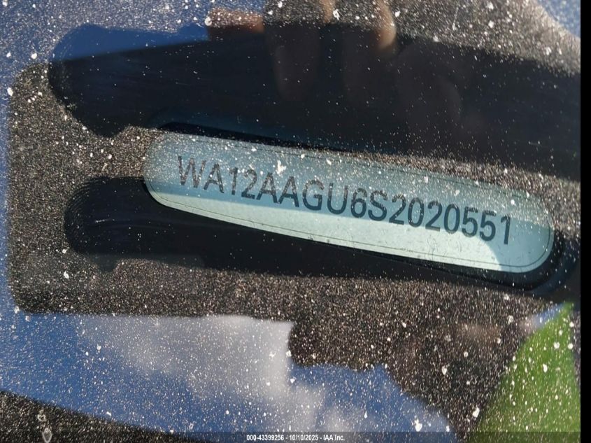 2025 Audi Q5 Premium Plus VIN: WA12AAGU6S2020551 Lot: 43399256