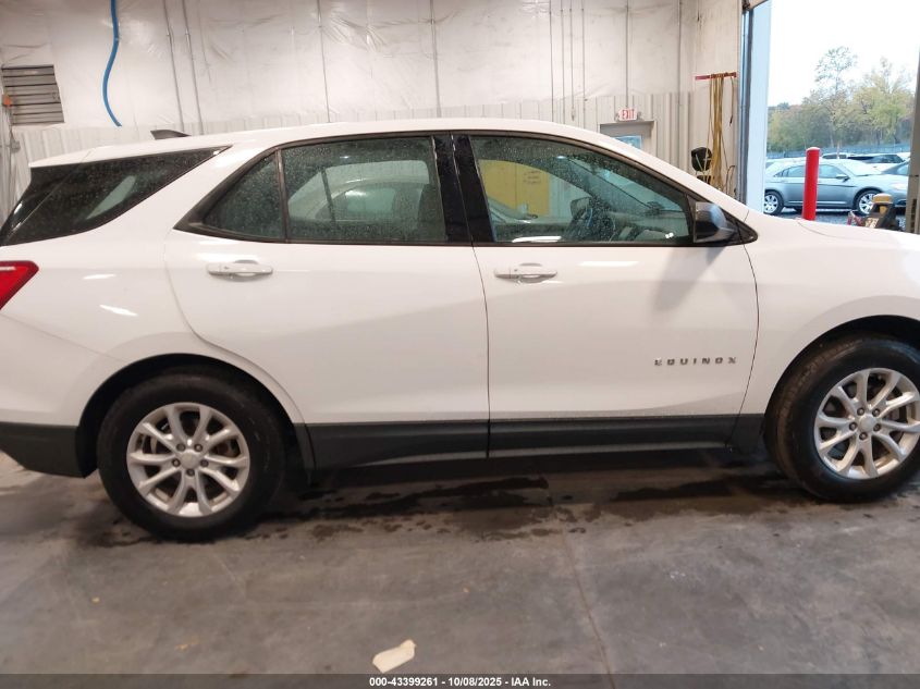 2018 Chevrolet Equinox Ls VIN: 3GNAXHEV1JL288366 Lot: 43399261