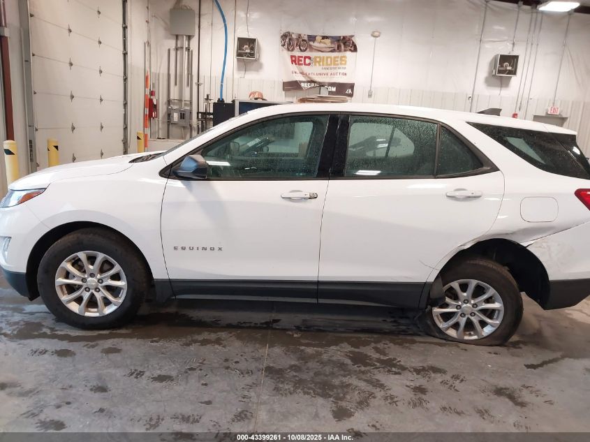2018 Chevrolet Equinox Ls VIN: 3GNAXHEV1JL288366 Lot: 43399261