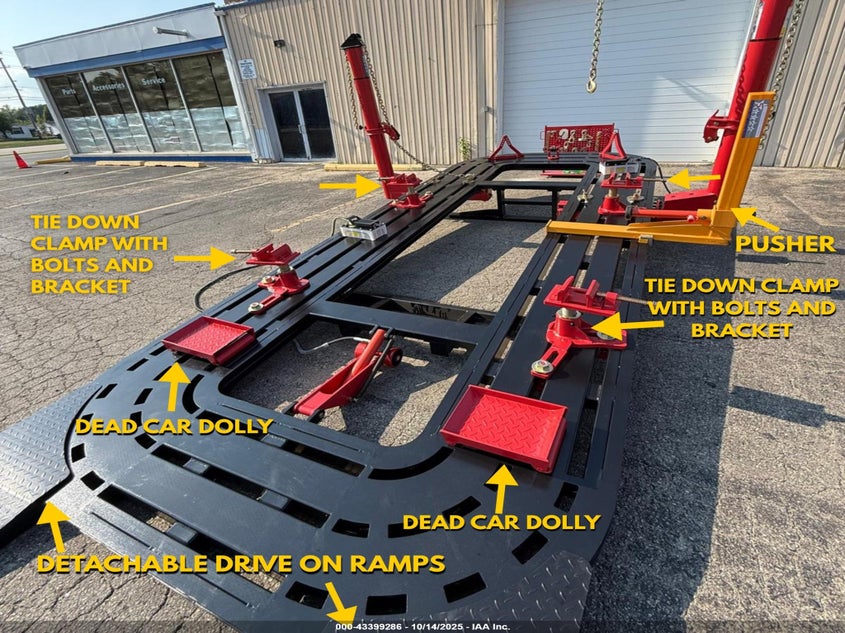 2025 FRAME MACHINE P/U AT BRANCH