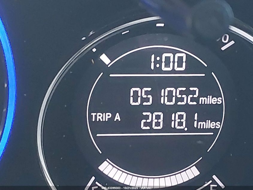 2019 Honda Hr-V Lx VIN: 3CZRU6H31KG726505 Lot: 43399303