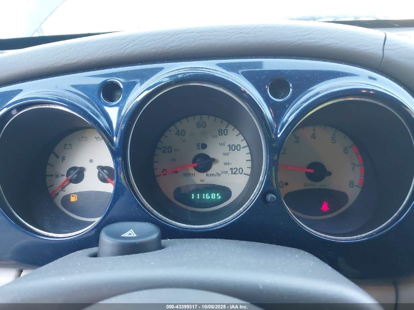 2002 Chrysler Pt Cruiser Touring VIN: 3C4FY58B82T371189 Lot: 43399317