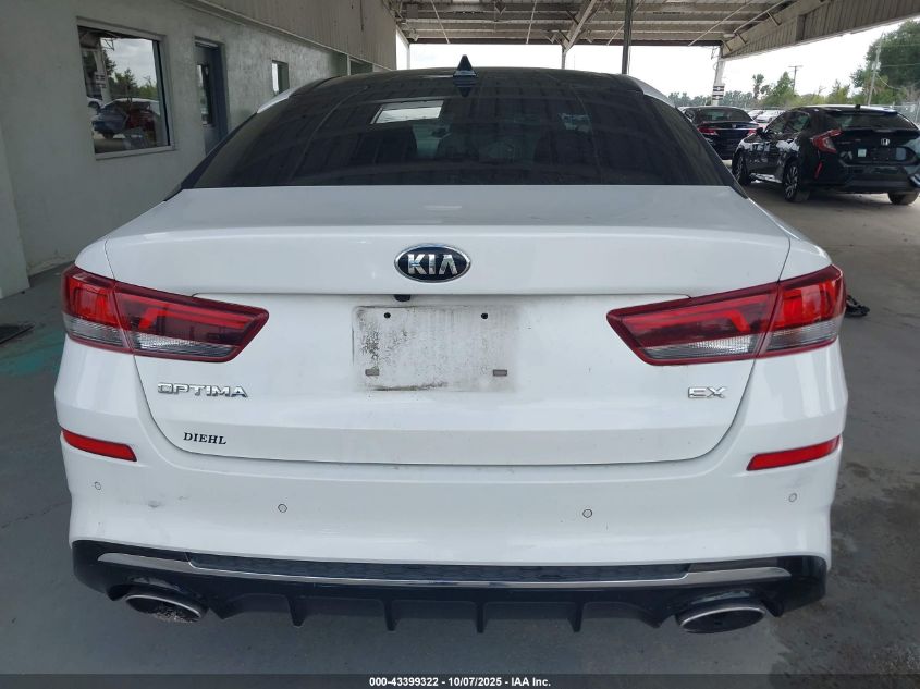 2019 Kia Optima Ex VIN: 5XXGU4L15KG330653 Lot: 43399322