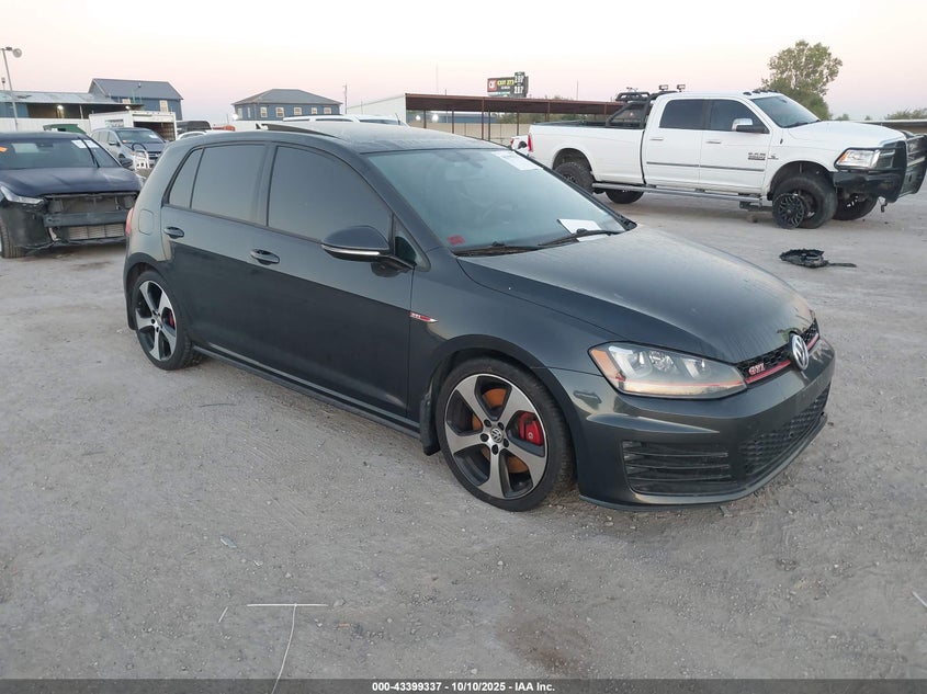 VOLKSWAGEN GOLF GTI AUTOBAHN W/PERFORMANCE PACKAGE 4-DOOR
