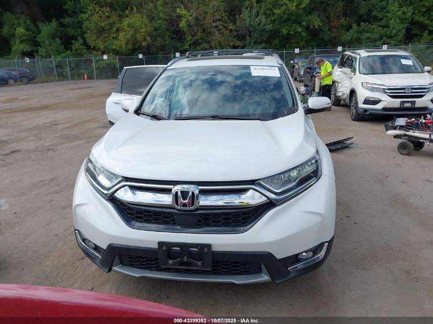 2019 Honda Cr-V Touring VIN: 7FARW2H91KE010310 Lot: 43399352