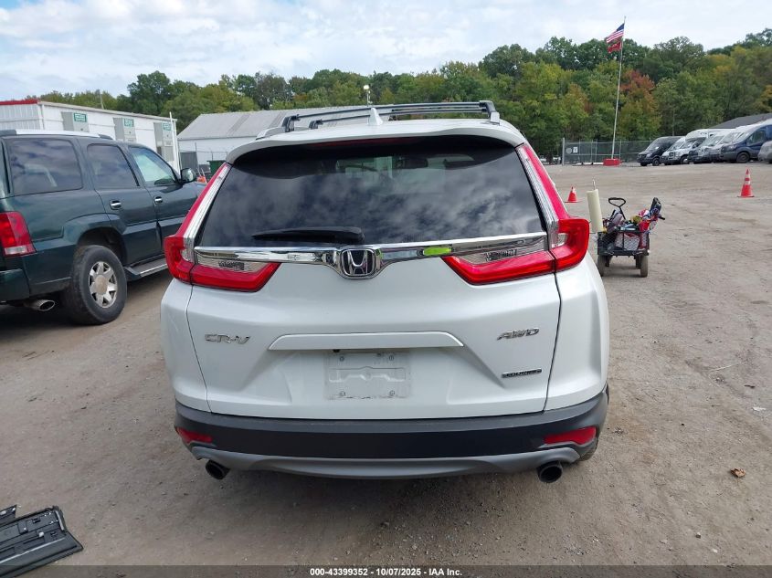 2019 Honda Cr-V Touring VIN: 7FARW2H91KE010310 Lot: 43399352