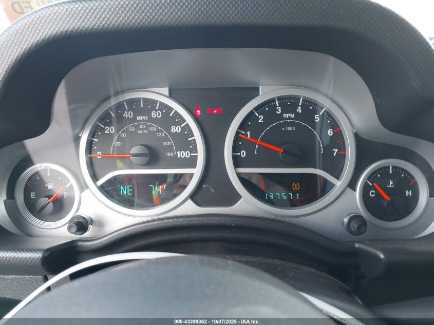 2008 Jeep Wrangler Sahara VIN: 1J4FA54178L632909 Lot: 43399362