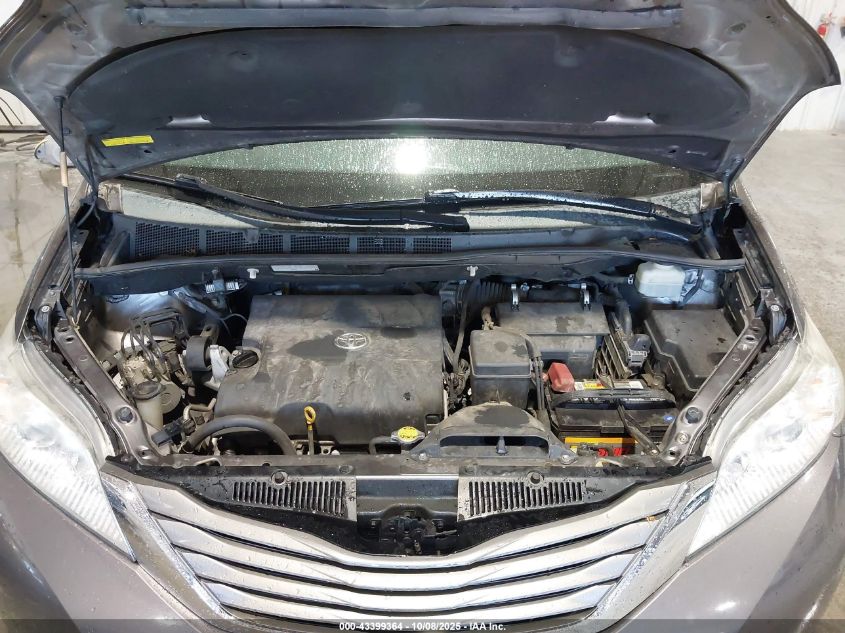 2011 Toyota Sienna Xle V6 VIN: 5TDYK3DC7BS135012 Lot: 43399364