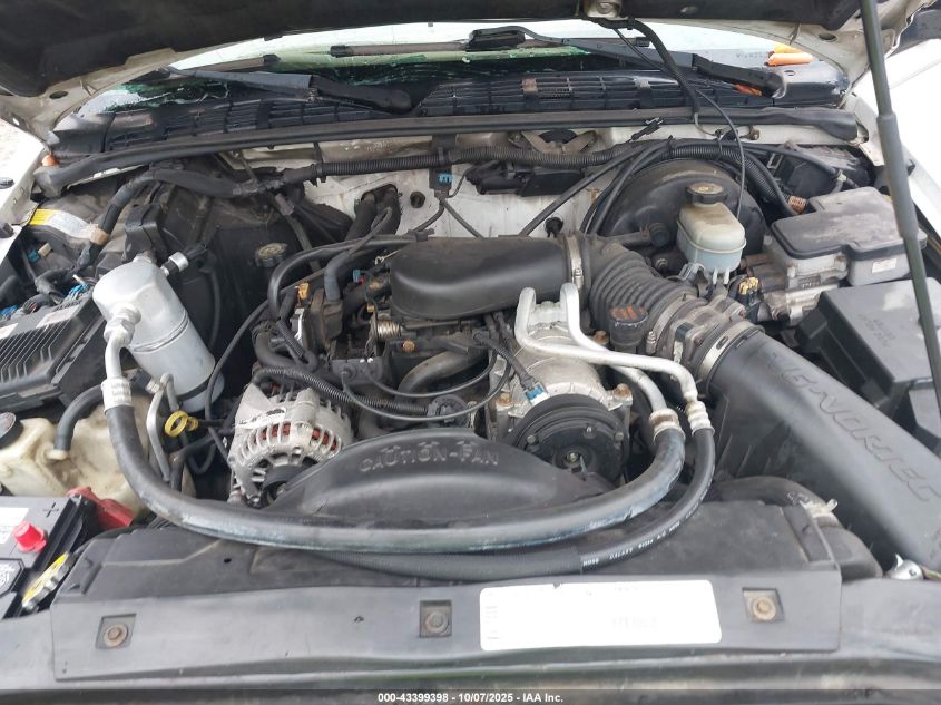 1999 Chevrolet Blazer Ls/Lt/Trailblazer VIN: 1GNDT13W7X2107938 Lot: 43399398