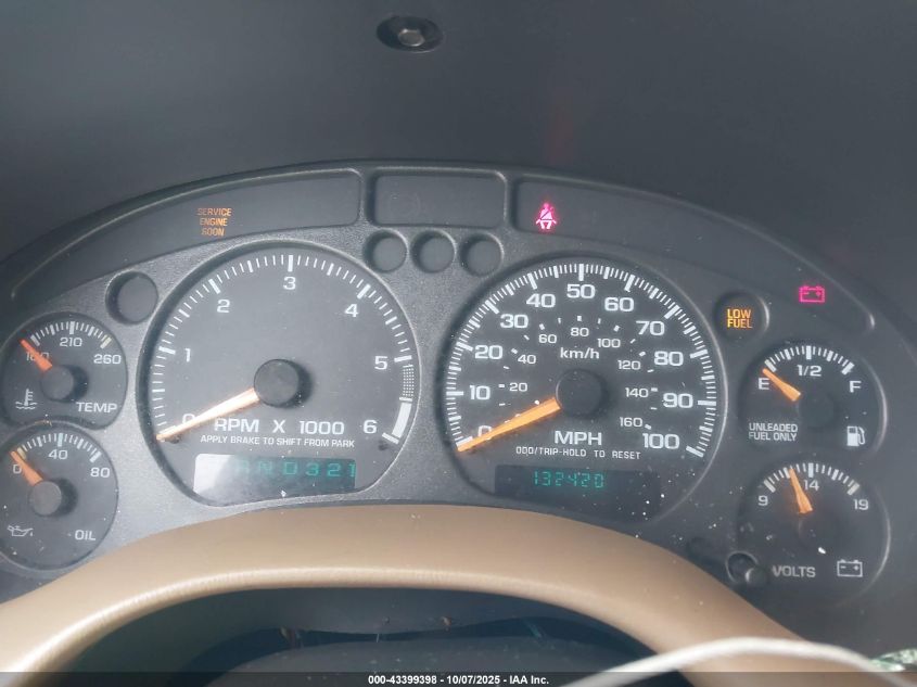 1999 Chevrolet Blazer Ls/Lt/Trailblazer VIN: 1GNDT13W7X2107938 Lot: 43399398