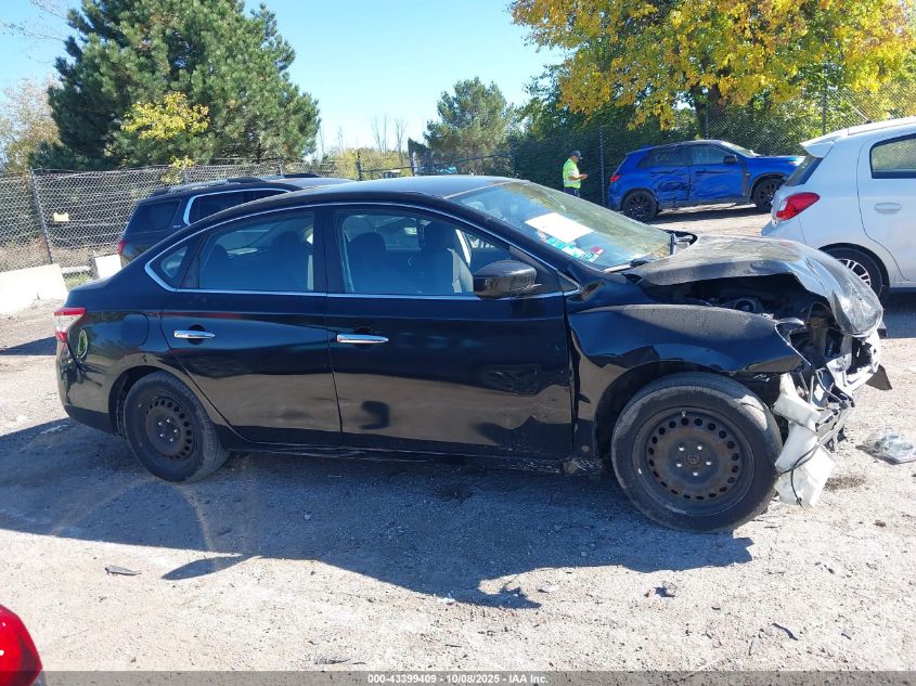 2013 Nissan Sentra S VIN: 3N1AB7AP7DL729854 Lot: 43399409