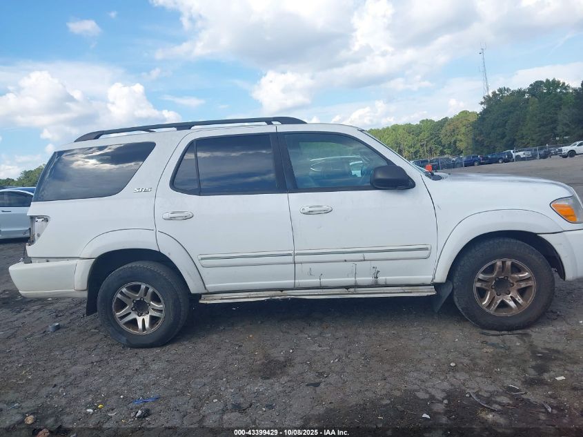 2007 Toyota Sequoia Sr5 V8 VIN: 5TDZT34AX7S289740 Lot: 43399429