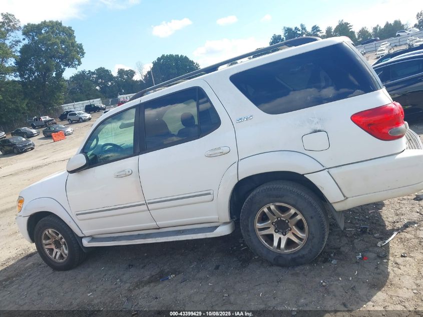 2007 Toyota Sequoia Sr5 V8 VIN: 5TDZT34AX7S289740 Lot: 43399429