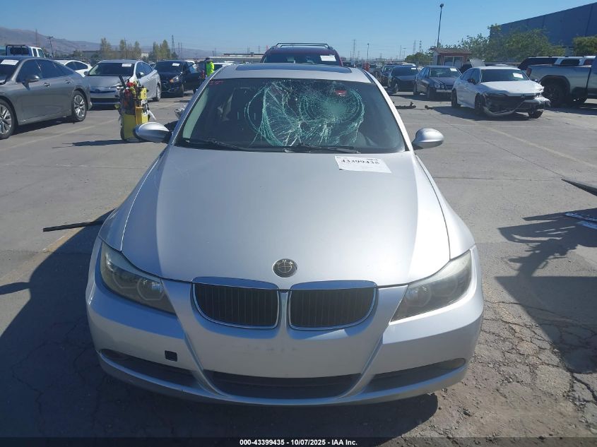 2006 BMW 325I VIN: WBAVB17556NK37115 Lot: 43399435