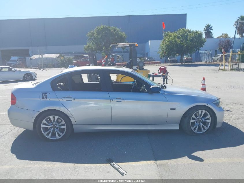 2006 BMW 325I VIN: WBAVB17556NK37115 Lot: 43399435