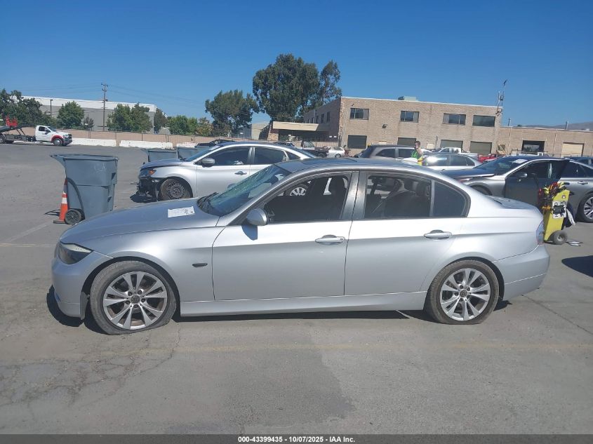 2006 BMW 325I VIN: WBAVB17556NK37115 Lot: 43399435
