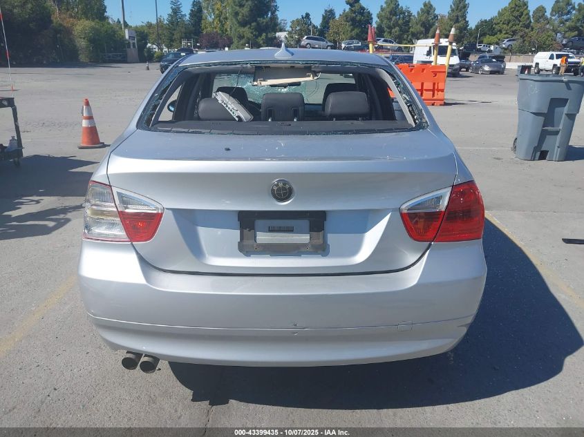 2006 BMW 325I VIN: WBAVB17556NK37115 Lot: 43399435