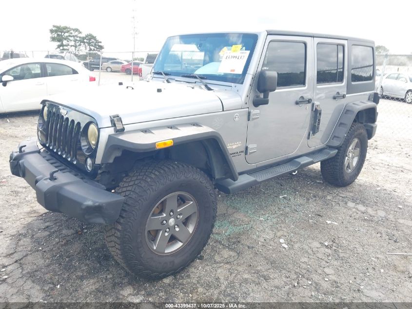 2014 Jeep Wrangler Unlimited Sahara VIN: 1C4BJWEG2EL138028 Lot: 43399437