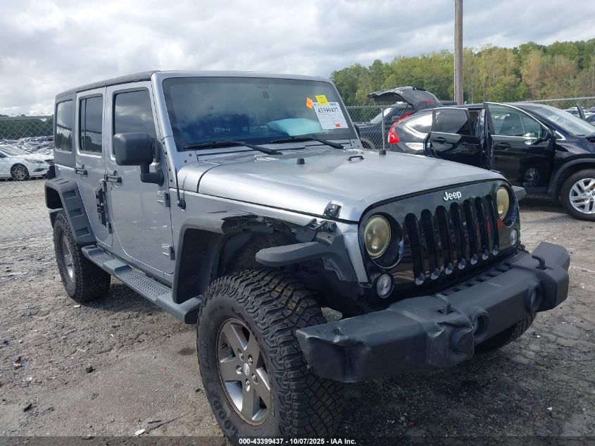2014 Jeep Wrangler Unlimited Sahara VIN: 1C4BJWEG2EL138028 Lot: 43399437