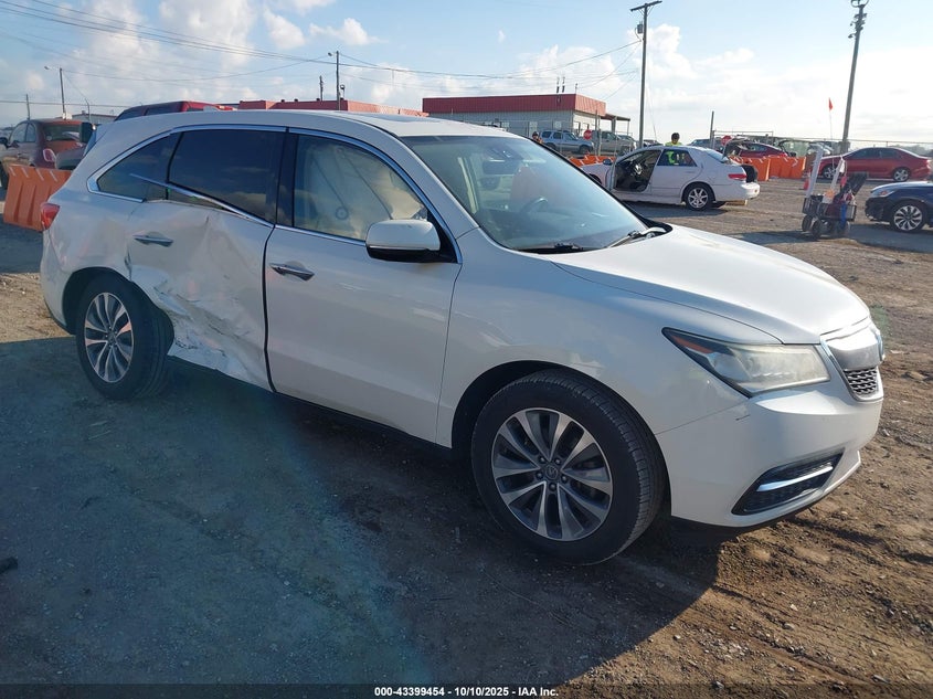 ACURA MDX TECHNOLOGY ACURAWATCH PLUS PACKAGES/TECHNOLOGY PACKAGE