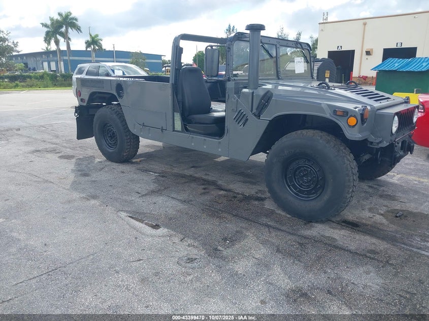 2006 Hummer H1 grey   232893 photo #1