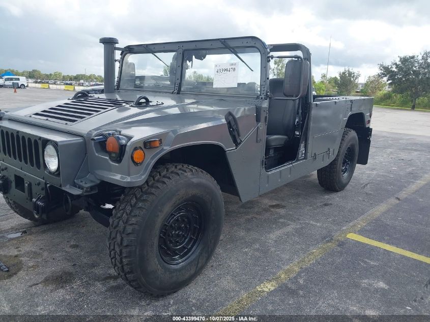 2006 Hummer H1 grey   232893 photo #3