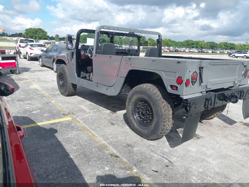 2006 Hummer H1 grey   232893 photo #4