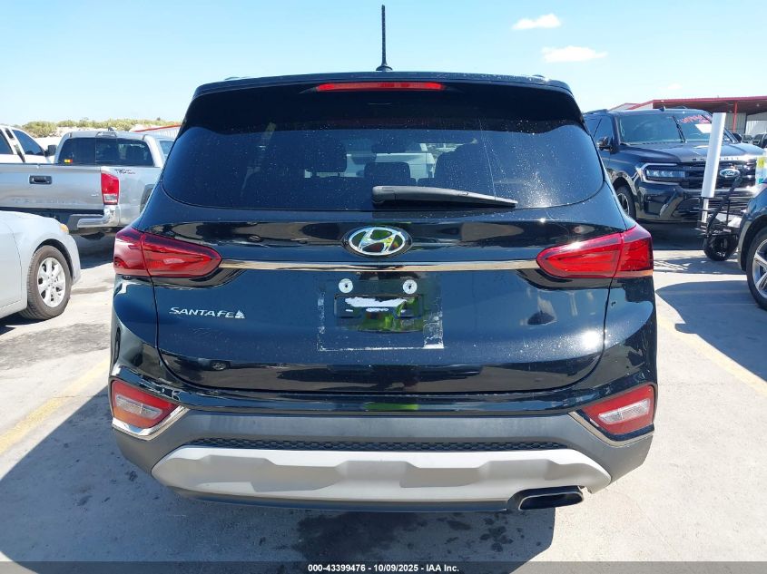 2019 Hyundai Santa Fe Se VIN: 5NMS23AD9KH136183 Lot: 43399476