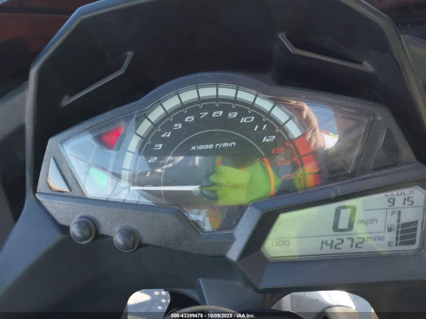 2017 Kawasaki Ex300 A VIN: JKAEX8A10HDA32455 Lot: 43399478