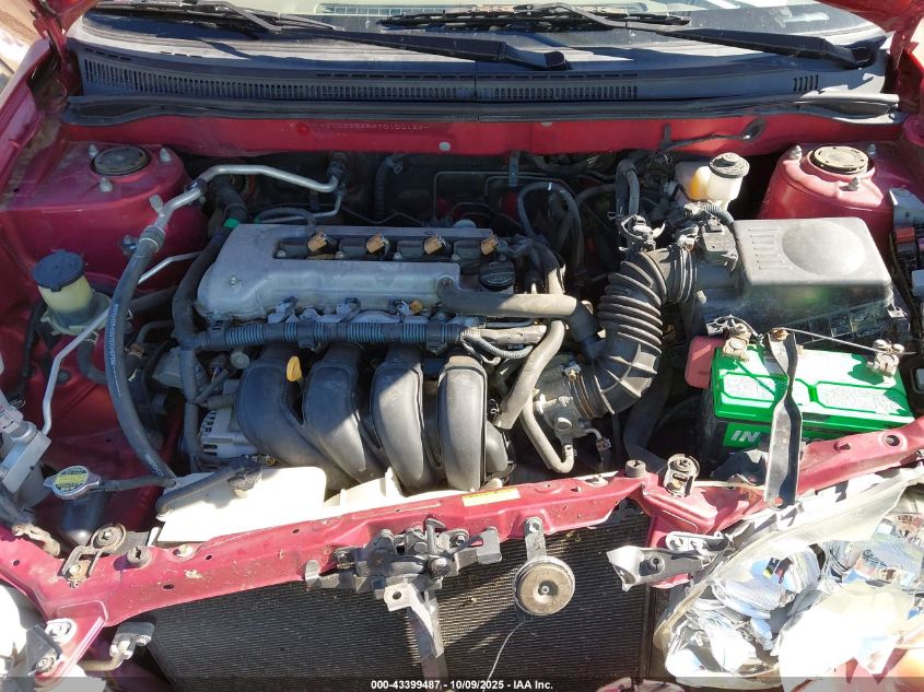 2007 Toyota Corolla Ce VIN: JTDBR32EX70100139 Lot: 43399487