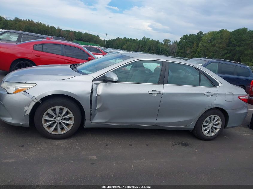 2015 Toyota Camry Le VIN: 4T1BF1FK6FU112742 Lot: 43399524